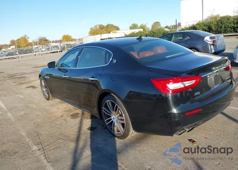 2018 Maserati Quattroporte S Q4 из США, поврежденный, VIN ZAM56YRA8J1280062